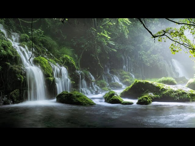 RELAXING SOUND - WATERFALLS | MEDITATION | YOGA | | PEACEFUL |