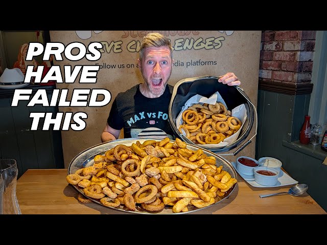 EATING OUT OF A BUCKET! PROS HAVE FAILED THIS UNDEFEATED BUCKET CHALLENGE