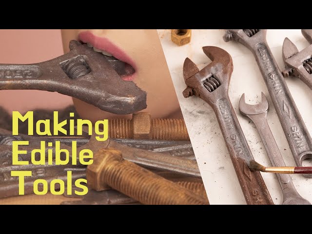 How to make edible tools Chocolate de herramienta 🔧❤️🍫 먹는 공구 초콜릿