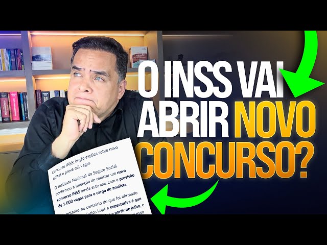 NOVO CONCURSO DO INSS EM 2025 | TUDO QUE VOCÊ PRECISA SABER