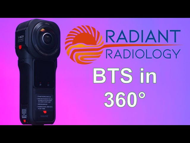 BTS Filming an interview - 360 degrees