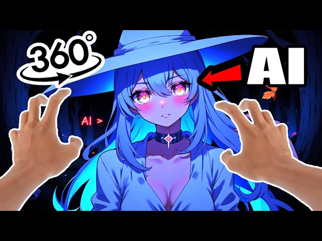 😱A SEXY WITCH RESCUED ME... BUT NOW I'M HER PRISONER🐱❤️ VR 360 Experience 💜 AI2U With You