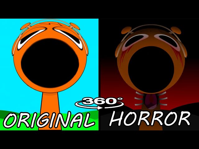 Pop Incredibox Sprunki Original vs Horror version 360°