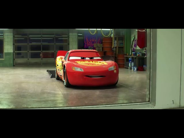 Lightning McQueen After-Crash scene