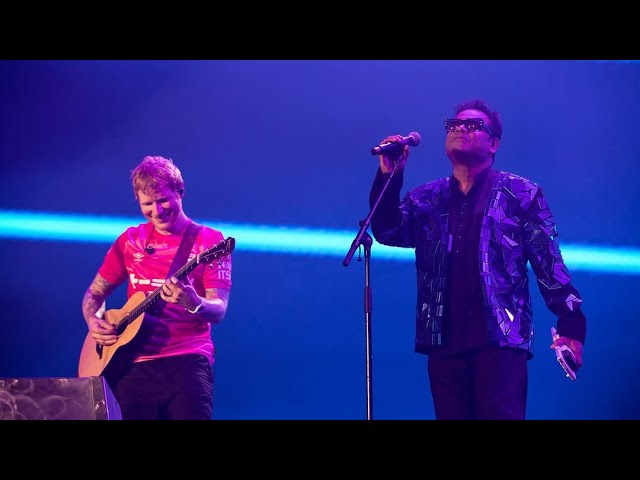 Ed Sheeran feat. AR Rahman - Shape Of Urvasi (Live)