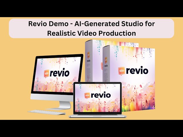 Revio Demo – AI-Generated Studio for Realistic Video Production