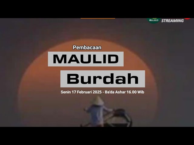 🔴LIVE I Rutinan Maulid Burdah Senin Sore I Taman Dolan Kota Batu