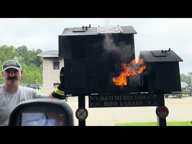 Max Fire Box Phase II Burn & Learn at Sandhills College