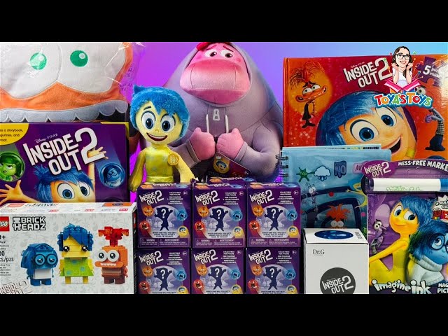 Unboxing and Review of Disney Pixar Inside Out 2 Toys Collection