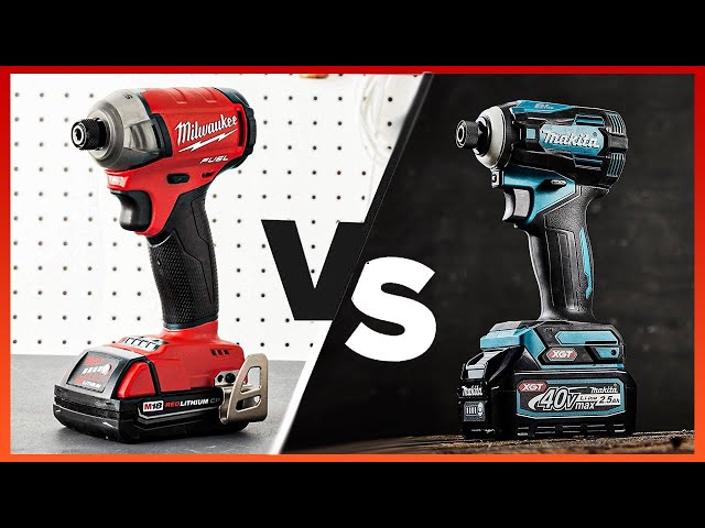 Makita VS Milwaukee Impact Driver - Milwaukee M18 VS Makita XGT | Impact Driver Comparison