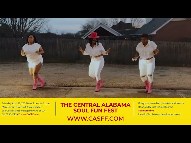 15 second Central Alabama Soul Fun Fest Early Bird Commercial