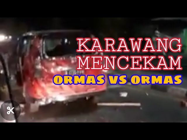 KARAWANG MENCEKAM‼️