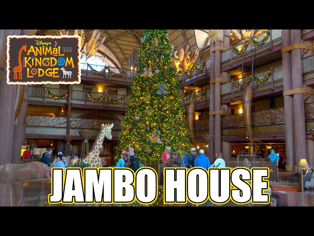 A Safari Christmas: Disney Animal Kingdom Lodge