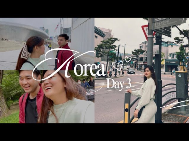 SOUTH KOREA TRAVEL 2023 🤍 | DAY 3 (Seoul - Hanok Village | Gwangjang | Dongdaemun | Itaewon)