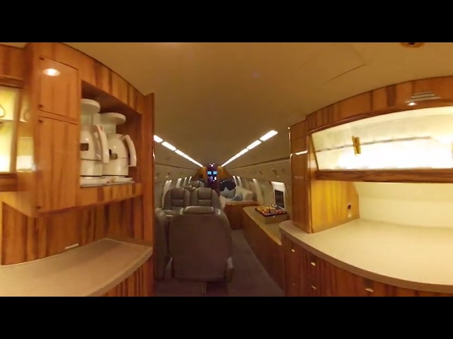 360 Camera in a Gulfstream Cabin - Pilot VLOG 150