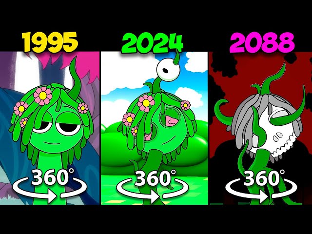 360° VR Incredibox Sprunki 1995 vs 2024 vs 2088