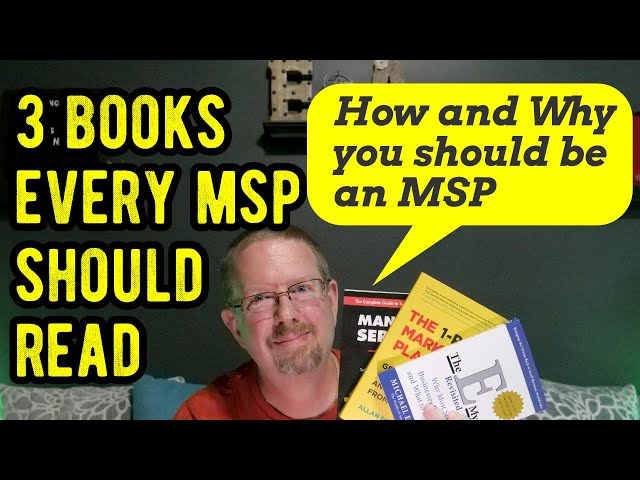 3 Books Every MSP Needs To Read