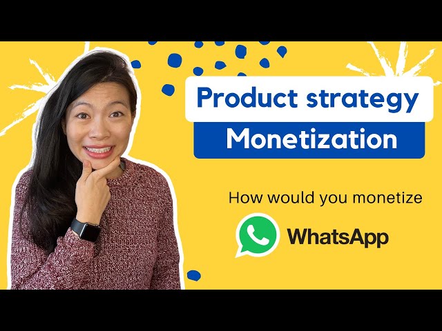 Product Strategy Interviews: Monetization