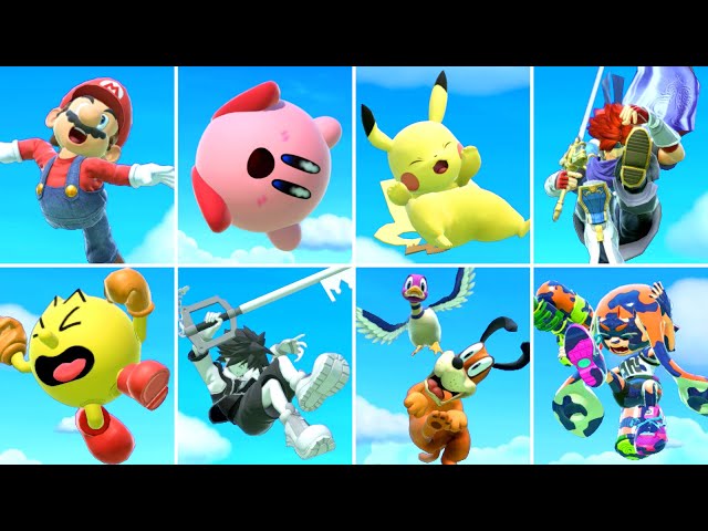 Super Smash Bros. Ultimate - All Star KO Animations (DLC Included)