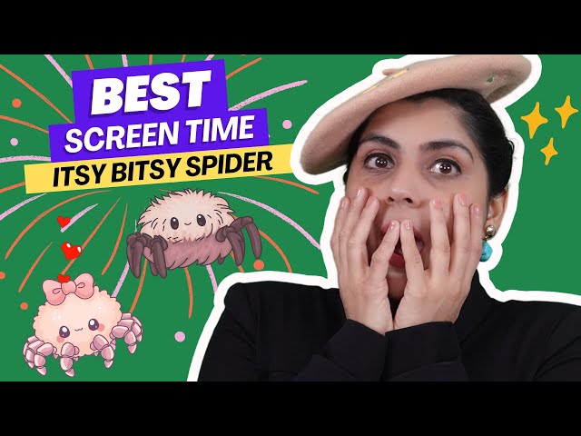 Itsy Bitsy Spider | Nursery Rhymes | Kids Songs | Baby Songs | Animal Song