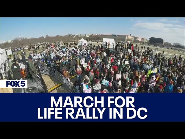 LIVE 🔴 March for Life Rally in DC  | FOX 29 News Philadelphia