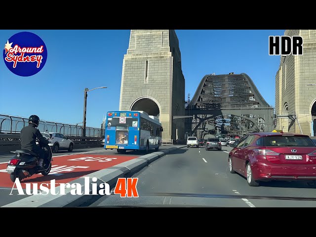 Sydney’s Beauty: 4K HDR Drive 60fps Maroubra | Artarmon to Kent St CBD | Scenic Harbour Bridge Tour