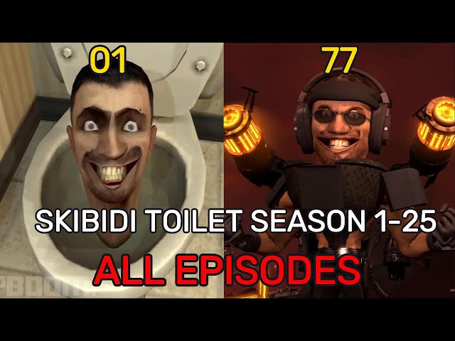 Skibidi toilet - *EPISODE 1 TO 77 PART 2* (MEGA COMPILATION)