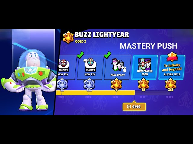 BUZZ LIGHTYEAR MASTERY PUSH :) #brawlstars