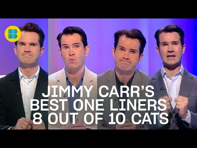 Jimmy Carr's Best One Liners! | 8 Out of 10 Cats | Banijay Comedy