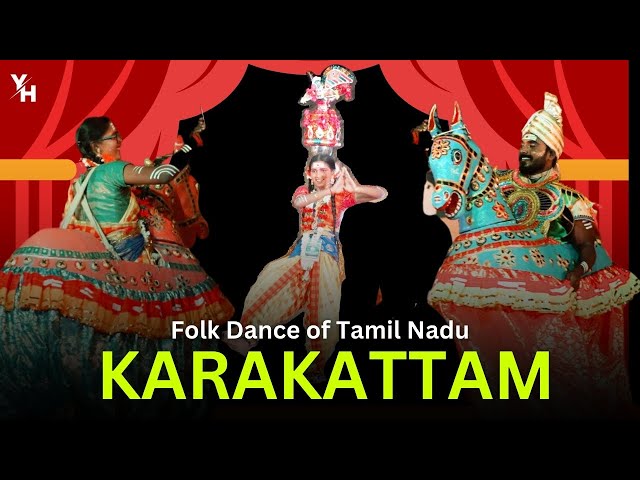 Karakattam | Folk Dance of Tamil Nadu | Shri Bharatkala Mandhir Dance Group, Kovilpatti, Tamil Nadu