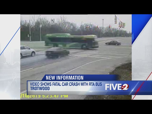 Dash cam & surveillance video shows fatal crash involving RTA bus