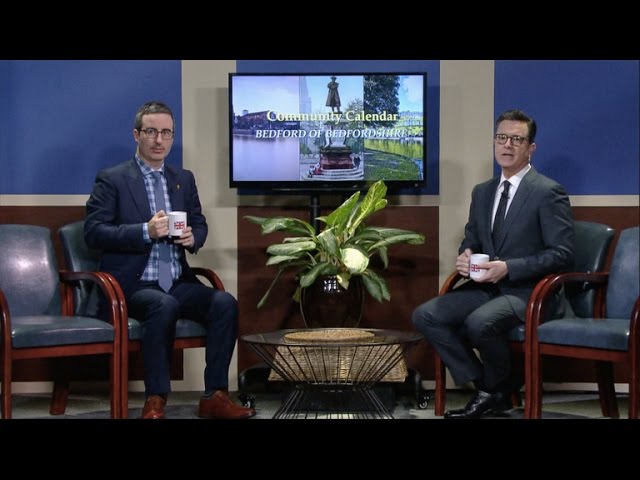 Bedford of Bedfordshire's Community Calendar With John Oliver