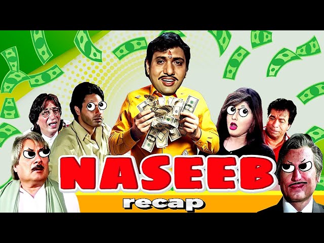 Naseeb (1997) recap 🤑🤑 || naseeb movie Funniest review 😆 | hunter