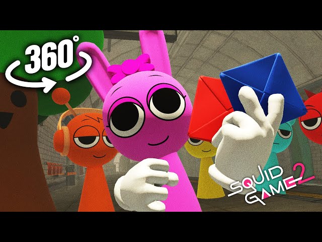 Incredibox Sprunki Squid Game Ddacji Play | 360° VR Animation