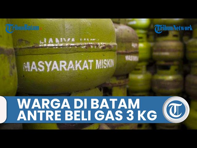 🔴[ LIVE ] Warga di Batam Antre Rela Panjang demi Beli Gas 3 Kilogram