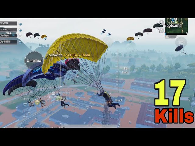 Clear Bootcamp with Teams | Total 32 kills PUBG Mobile Lux Cambo