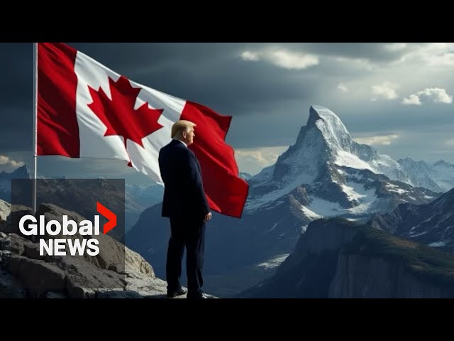 Trump sparks internet frenzy with bizarre 'O Canada' photo