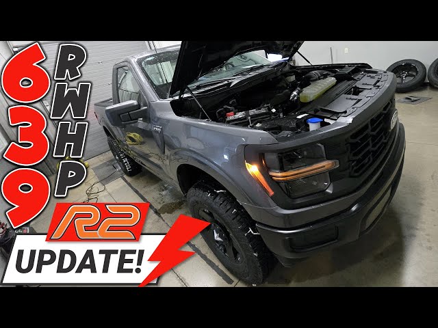 2024 F150 WHIPPLE supercharger (Calibration R2 Update Dyno) w/ Long Tubes on 93 octane 5.0 coyote