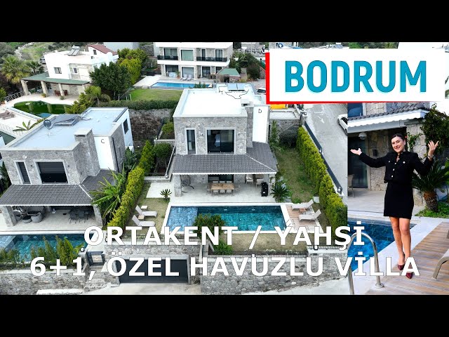 Bodrum Ortakent Yahşi'de Özel Havuzlu Villa Turu