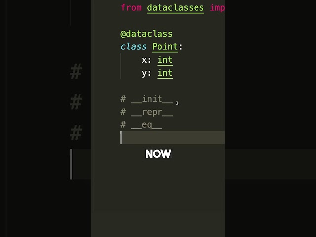 Let's look at a practical example of how to use @dataclass in Python? 🚀🐍