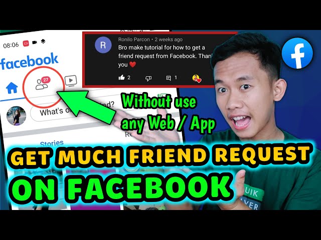 Paano makakuha ng friend request sa facebook