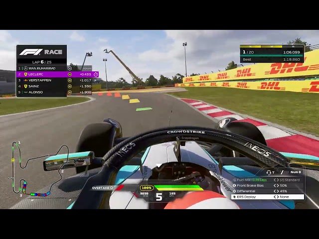 F1 24 Driver Career Episode 21 - Hungarian GP with Mercedes