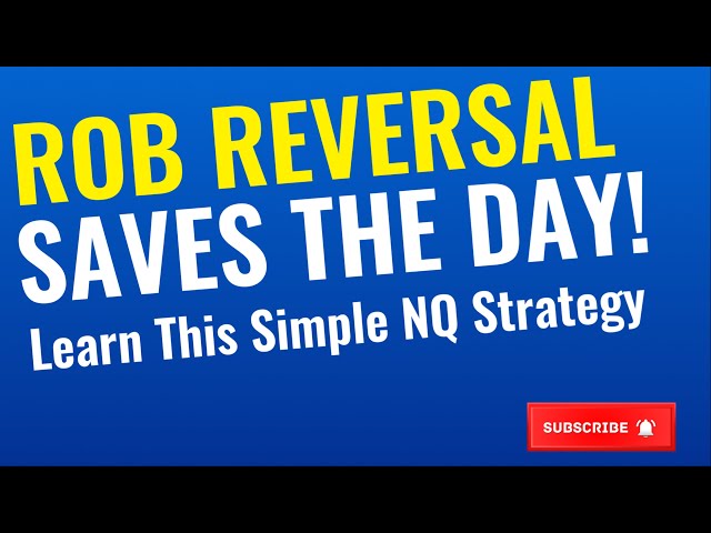 Huge Profits Trading the 15M NQ Rob Reversal Today!