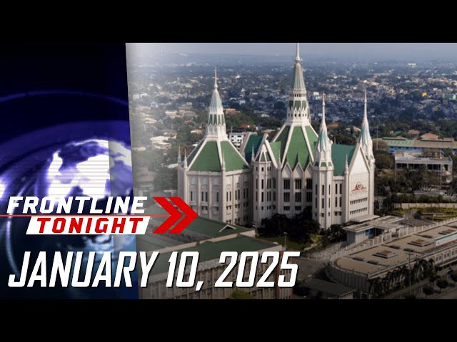 FRONTLINE TONIGHT LIVESTREAM | January 10, 2025