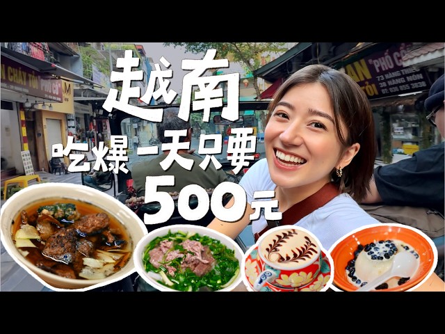 越南太便宜！米其林料理不到100元！半自助旅行原來這麼好！各位，我們一起吃爆河內！｜金魚腦Goldfish Brain feat.Outo奧拓