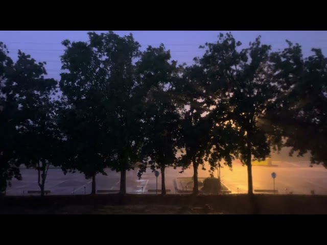 Insane Thunderstorm over Texas 🇺🇸⚡️⛈️