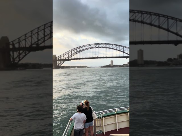 Sydney Ferry Adventure: Opera House & Harbour Bridge Views! #adventurevlog #travel #adventure