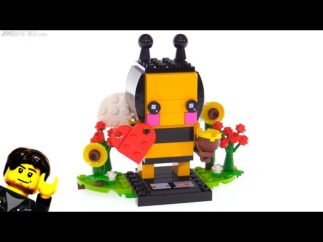 LEGO Brickheadz Valentine's Bee review ❤️ 40270