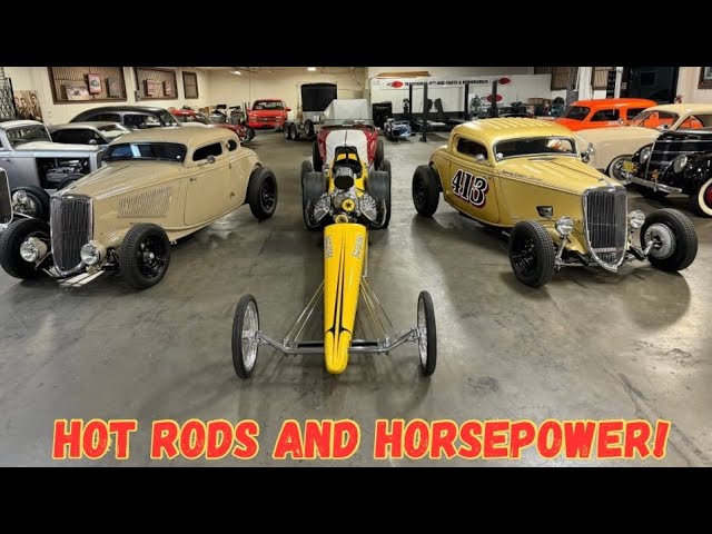 CALIFORNIA HOT RODS AND DRAG RACING!  ALL WRAPPED UP INTO ONE VIDEO!