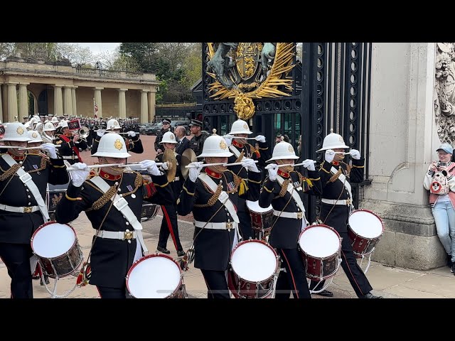 Amazing Scenes From The Palace As  King Charles’ First Ever Presentation Of Colours  As Monarch